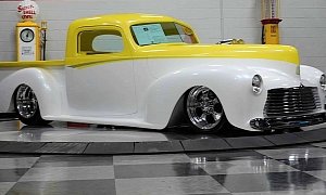 1947 Hudson Pickup Truck Looks Like a Delicious Cup of Vanilla Ice Cream