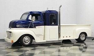 1948 Ford COE Is Half Pickup Truck, Half Motorhome, Flaunts Big-Block V8