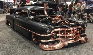 1950 Cadillac "Nightmare" Has Copper Grille and 1,000 HP Cummins