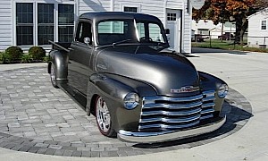 1950 Chevrolet 3100 With Camaro DNA Is Begging to Become a Show Car