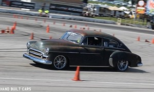 1950 Chevrolet Fleetline Turns From Abandoned Relic to Unlikely Autocross Beast
