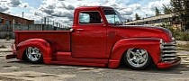 1950 Chevy 3100 Classic Pickup Truck Is Slammed to the Ground, Albeit Only in CGI