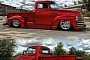 1950 Chevy 3100 Classic Pickup Truck Is Slammed to the Ground, Albeit Only in CGI