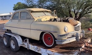 1950 Packard Super Eight Gets First Wash in 40 Years, Engine Comes Back to Life