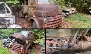 1951 Dodge Truck Abandoned for Decades Is a Rare Rescue Squad COE