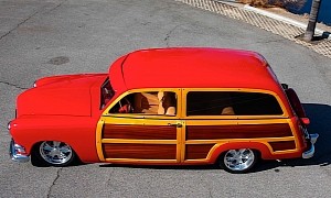 1951 Ford Woody Wagon Is a Real Beast, Doesn’t Show It