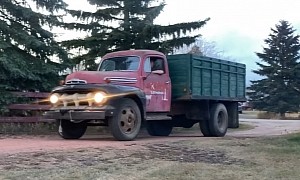 1951 Mercury Truck Parked for 50 Years Roars Back to Life Just in Time for Halloween