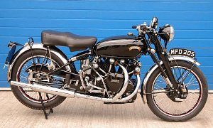 1951 Vincent Black Shadow to Be Auctioned