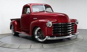 1952 Chevrolet 3100 Is a Muscle Pickup Truck with Camaro Genes