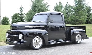 1952 Ford F-1 Went From Rust Heap to Black Boss 302CI Single Cab Racer-Cruiser