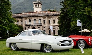 1953 Abarth 1100 SS Ghia Wins Best of Show at Audrain Concours