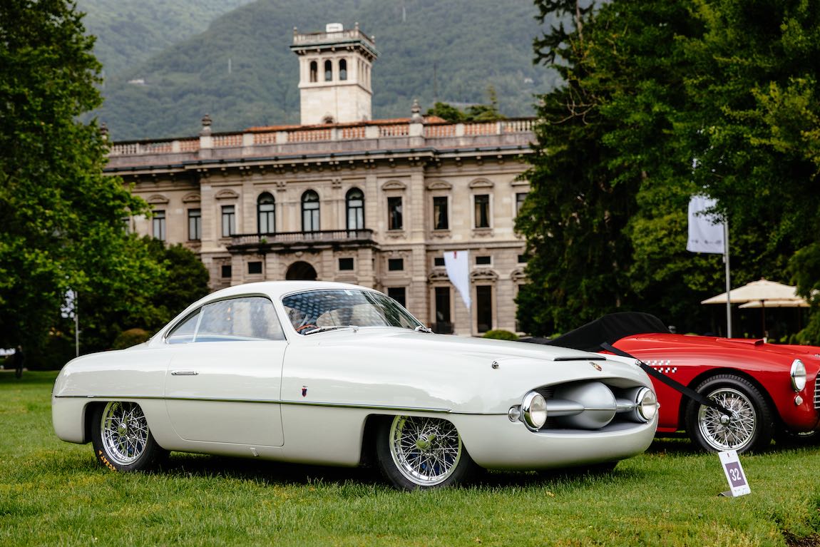 photo of 1953 Abarth 1100 SS Ghia Wins Best Of Show At Audrain Concours image