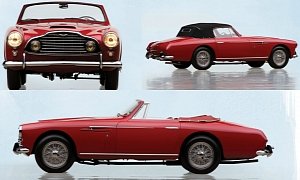 1953 Aston Martin DB2/4 Drophead Coupe By Bertone is Classier Than a Top Hat
