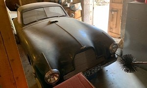 1953 Aston Martin DB2 with Numbers-Matching Everything Is the Ultimate Garage Find