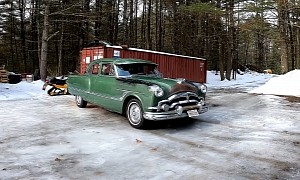 1953 Packard Cavalier Takes First Drive and Cleaning in 26 Years, It's a Time Capsule