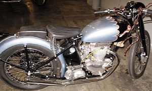 1953 Triumph Tiger T100 Stolen in 1967 Found and Returned