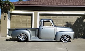 1954 Chevrolet 3100 Shop Truck Looks at Home in Suburban America