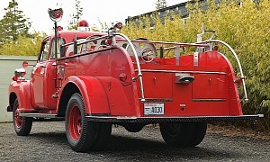 1954 Chevrolet 3800 Once Put Out Fires in Washington State, Still Packing Gear