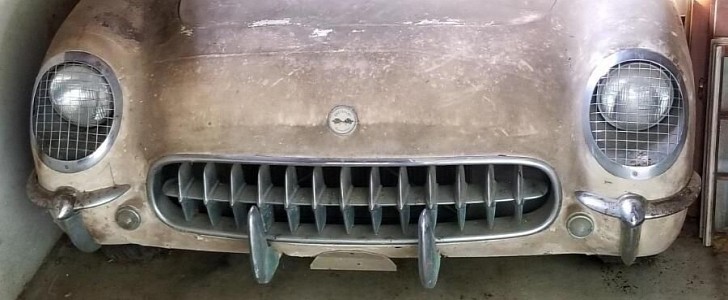 1954 Chevrolet Corvette barn find