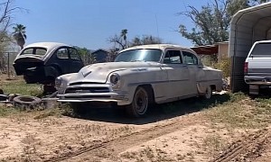 1954 Chrysler New Yorker Was Left to Rot for 40 Years, Hemi V8 Agrees to Run