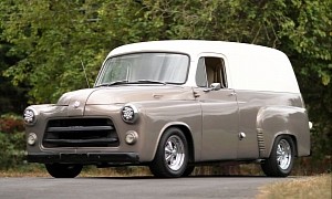 1954 Dodge Town Panel Is an Unlikely Hot Rod, Hides Chevy Surprise Under the Hood