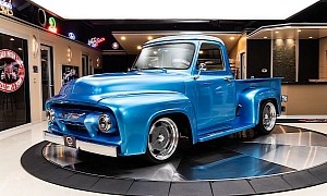 1954 Ford F-100 Looks Heavenly in Surf Blue, Price is Hellish