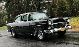 1955 Chevrolet 150 "American Graffiti" Tribute Flexes Big-Block V8, Drag Wheels