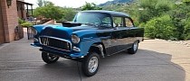 1955 Chevrolet 150 Gasser Is Ready to Rumble, Also Road Legal