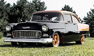 1955 Chevrolet 210 Scortch Was Born After 8 Years of Work, Shows Just 15 Miles