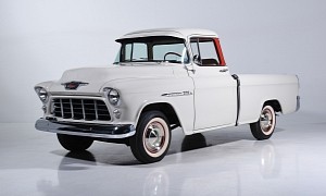1955 Chevrolet 3100 Cameo Carrier Ditched the Hard Task Force Life, and It Shows