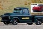 1955 Chevrolet 3100 Is a Corvette-Spec Pickup Truck Going for Porsche Taycan Money