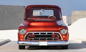 1955 Chevrolet 3100 Is How You Choose the Colors for a Custom Build