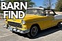 1955 Chevrolet Bel Air Convertible Found in a Texas Barn, Sitting for 3 Decades