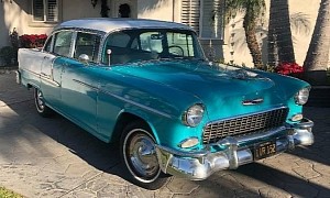 1955 Chevrolet Bel Air Flaunts Original Everything After 20 Years in Darkness