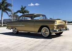 1955 Chevrolet Bel Air Replica With 24-Carat Gold Belongs in a Jewelry Safe