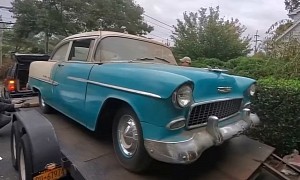 1955 Chevrolet Bel Air Sees Daylight After 45 Years, It's an Amazing Survivor