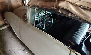 1955 Chevrolet Bel Air Spent 44 Years in Storage, Hides a Surprise Under the Hood