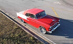 1955 Chevrolet Bel Air With LS Swap and Forgiato Wheels Is Restomod Perfection