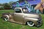 1955 Chevrolet First Series Bagged Pickup Truck Is Looking for a New Owner