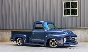 1955 Ford F-100 With Gen-2 Coyote V8 Will Blow the Doors off an F-150 Raptor