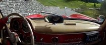 1955 Mercedes-Benz 300 SL Gullwing Hammered During Hillclimb Is Sweet Madness <span>· Video</span>