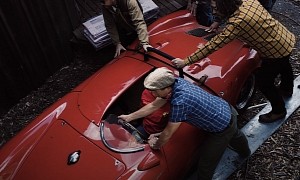 1955 Porsche 550 Spyder Found in Shipping Container Has Been Stored for 35 Years