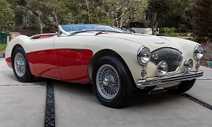 1956 Austin-Healey 100 BN2 With 100M Le Mans Conversion Kit Is One Tasteful Roadster