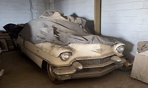 1956 Cadillac Eldorado Sat Under Filth for 20 Years, Looks Splendid After Its First Wash