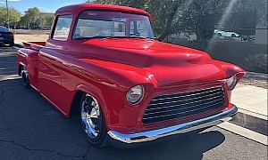 1956 Chevrolet 3100 REDefined Looks Smooth as Silk, It's Actually a Rugged Beast