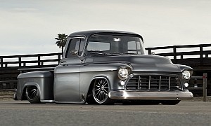 1956 Chevrolet 3100 Sinister 56 Is a Lot of Custom, Nothing Beats the Built-In Beer Cooler