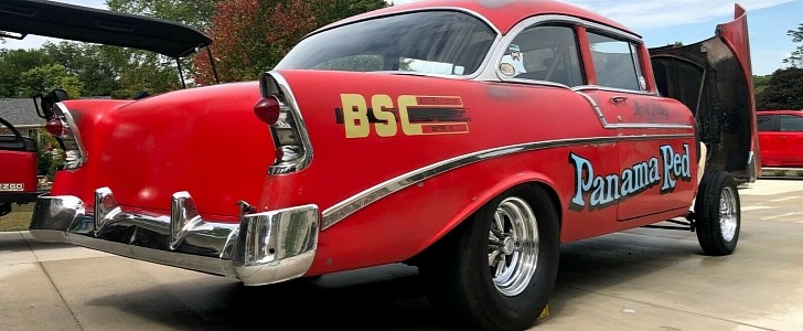 1956 Chevrolet Bel Air "Panama Red" gasser
