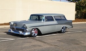 1956 Chevrolet Nomad Is an Award-Winning Restomod with a "Mother-in-Law" Seat