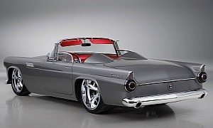 1956 Ford Thunderbird Is Worth as Much as 11 Brand New Dodge Chargers