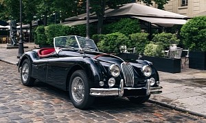 1956 Jaguar XK140 OTS SE With 210 HP Looks as Though Time Had No Power Over It